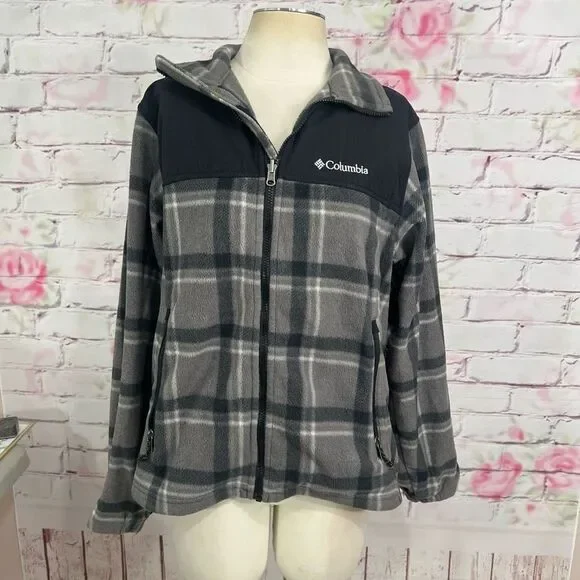 Columbia 2 in 1 fleece inner lining water resistant outer shell jacket - Picture 10 of 13